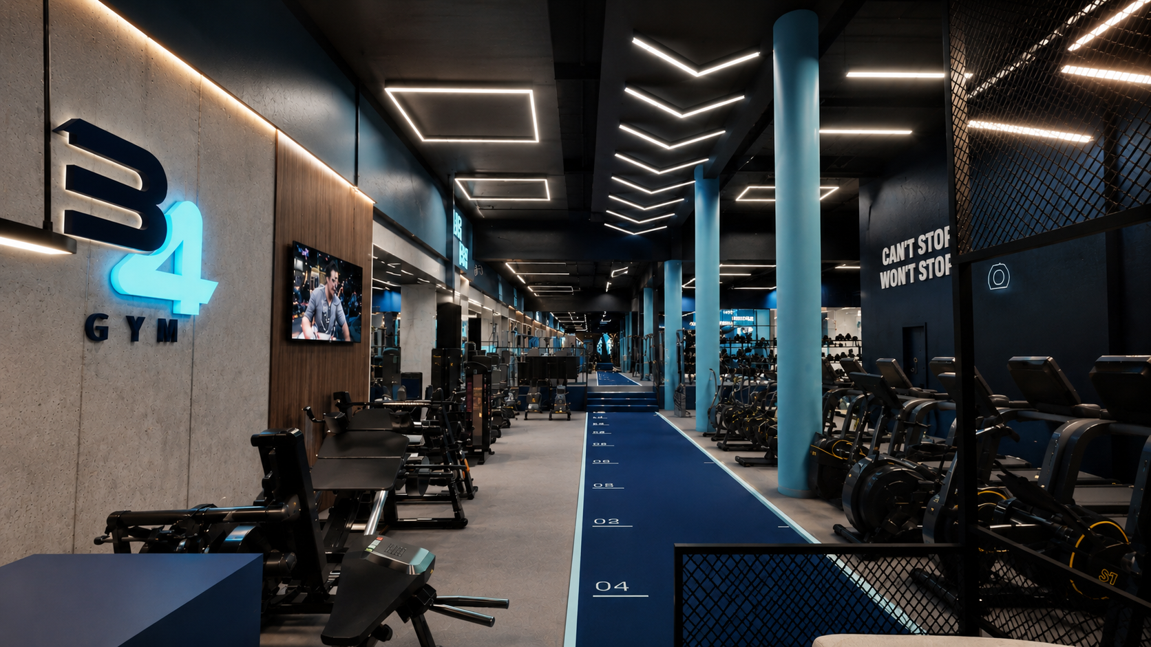 Interior B4 Gym